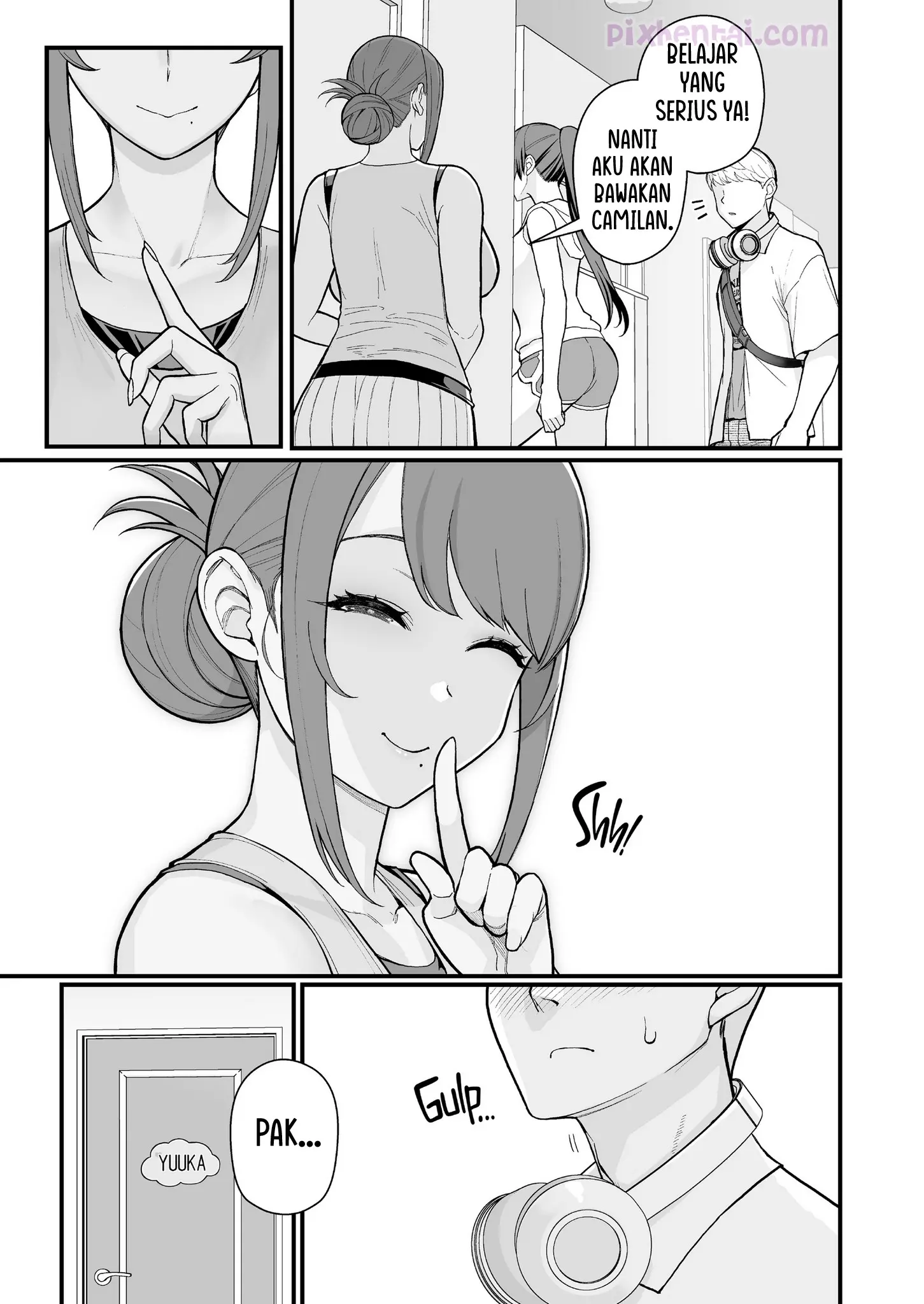 Komik hentai xxx manga sex bokep Hitozuma no Jitaku ni Hakuchuu Houmon Suru Hon 6